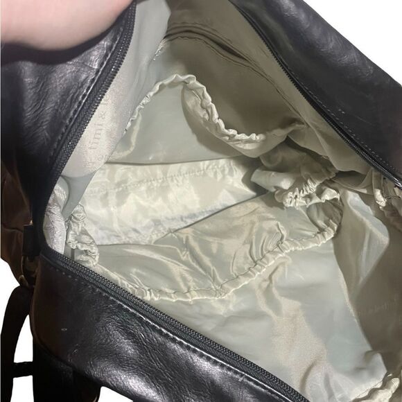 Timi & Leslie Black Baby Bag with Gold Hardware and Dome Shape - Picture 11 of 11